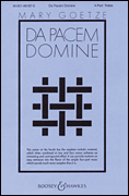 Da Pacem Domine SSAA choral sheet music cover